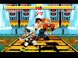 Скриншот игры Samurai Shodown